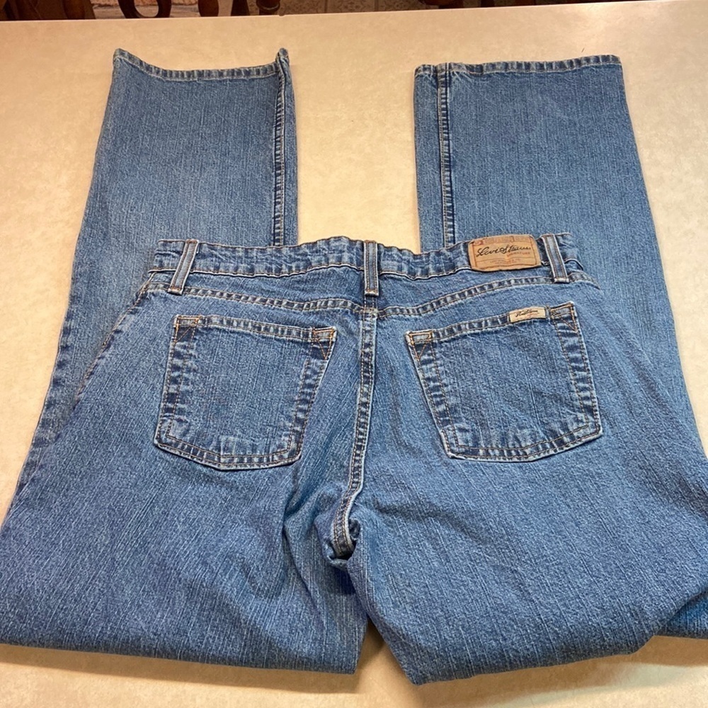Levi Strauss Signature Cotton Stretch Mid-Rise Bootcut Jean Misses 10 Medium